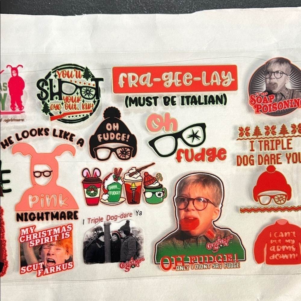 Christmas Story Cup Decal (60)